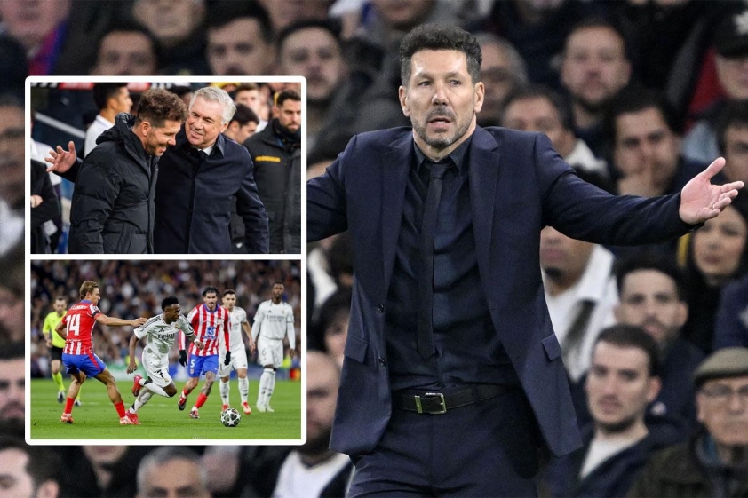 Atletico Madrid vẫn tự tin ngược dòng trước Real Madrid sau thất bại 1-2