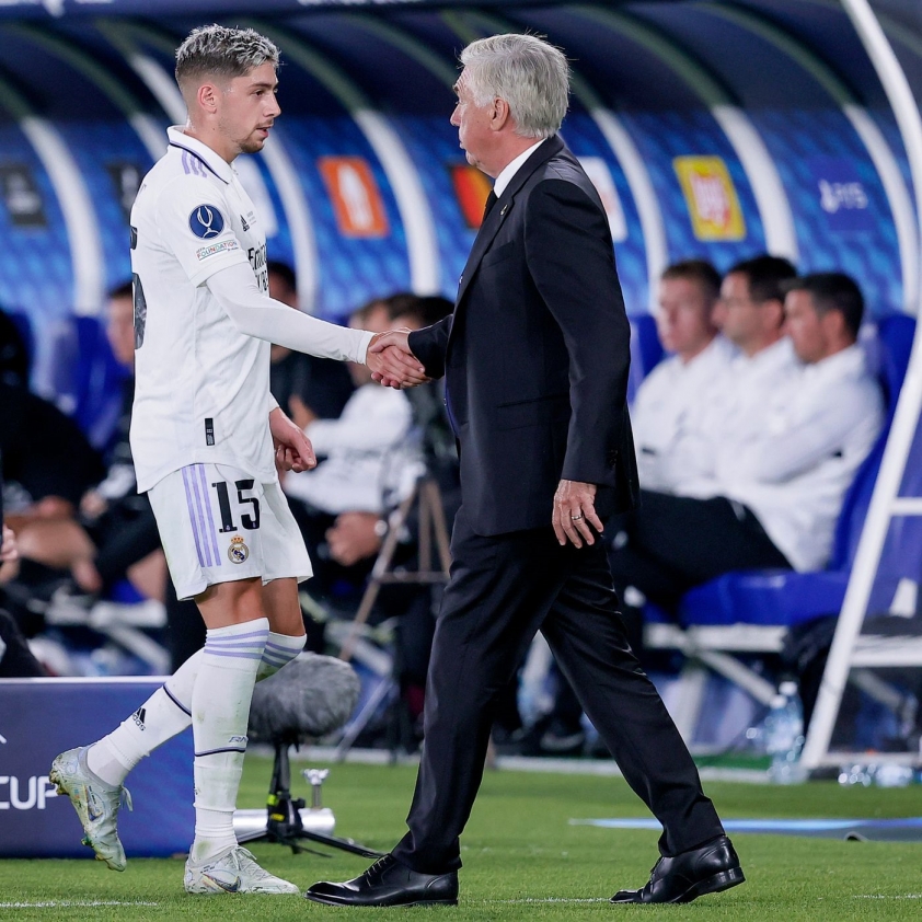 Ancelotti: Valverde là một trong những tiền vệ xuất sắc nhất thế giới, Rayo Vallecano là đối thủ đáng gờm