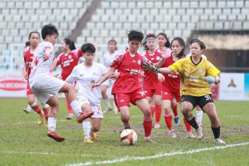 Phong Phú Hà Nam Đại Thắng 7-0, Vững Chắc Ngôi Đầu Bảng Bóng Đá Nữ U19 Quốc Gia