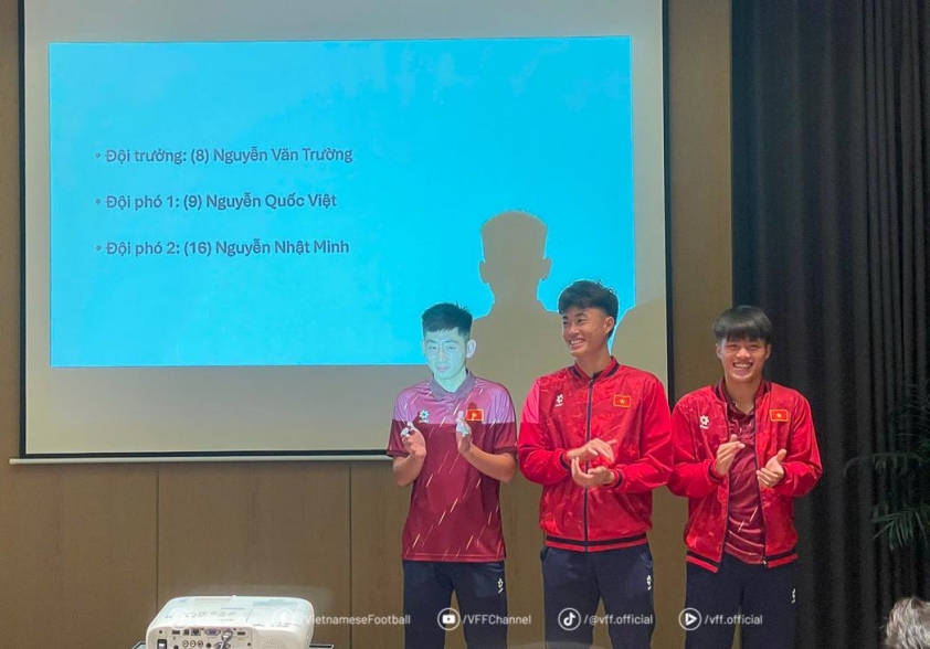 U22 Việt Nam chốt danh sách ban cán sự, quyết tâm chinh phục U22 quốc tế CFA Team China 2025