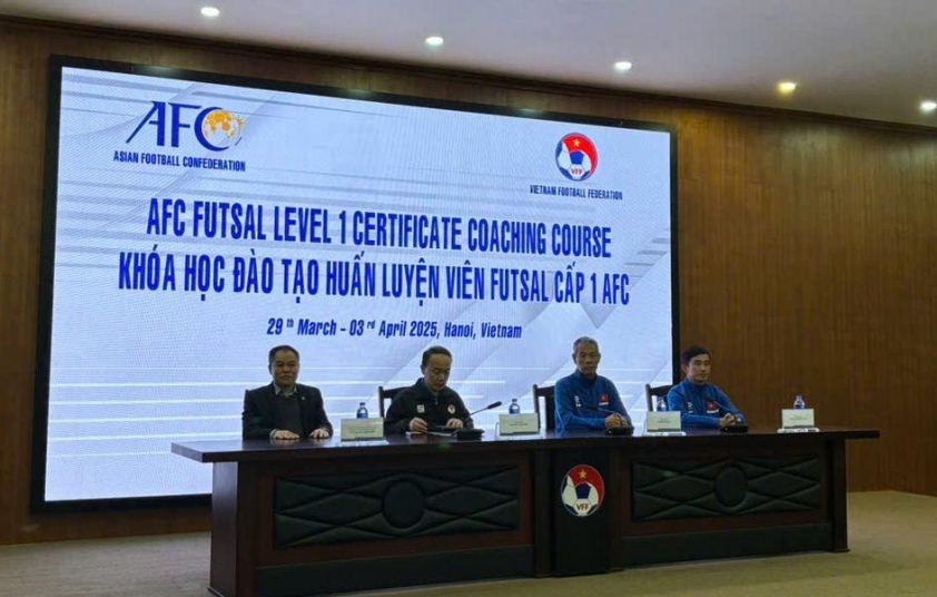 Lễ Khai Mạc Khóa Học Đào Tạo HLV Futsal Cấp 1 AFC: Tiên Phong Phát Triển Bóng Đá Futsal Việt Nam