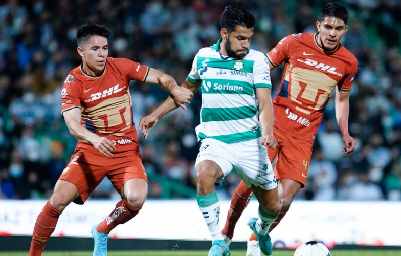 Nhận định Pumas vs Santos Laguna: Chủ nhà được dự đoán giành chiến thắng