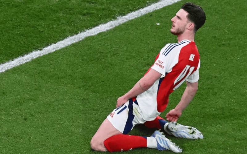 Declan Rice: Anh hùng bất ngờ của Arsenal tại Champions League