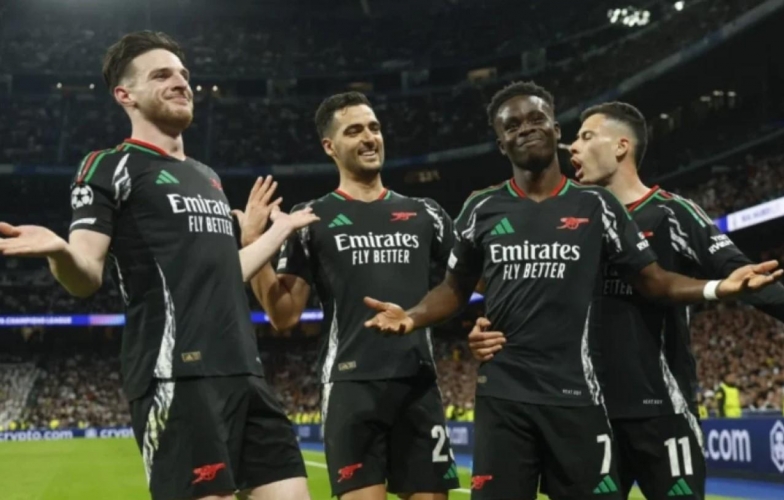 Arsenal: Huyền thoại bất bại trước Real Madrid tại Champions League