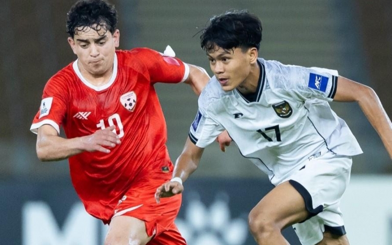 U17 Indonesia toàn thắng sau chiến thắng 2-0 trước Afghanistan tại VCK U17 châu Á 2025