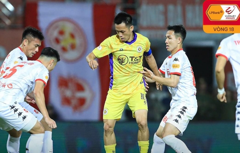 Hà Nội FC hòa Hải Phòng, bỏ lỡ cơ hội bám đuổi Nam Định trên BXH V-League
