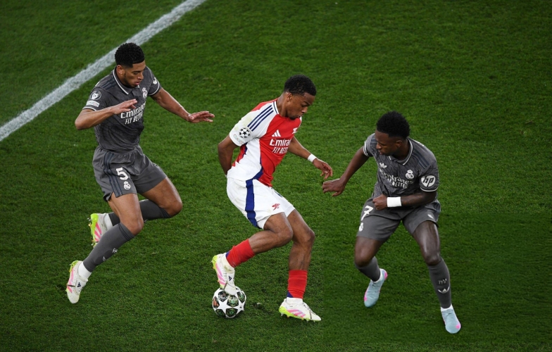 Thất bại ê chề trước Arsenal: Real Madrid đứng trước nguy cơ bị loại khỏi Champions League