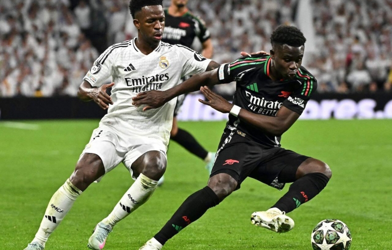Vinicius: Người hùng đơn độc của Real Madrid trước Arsenal