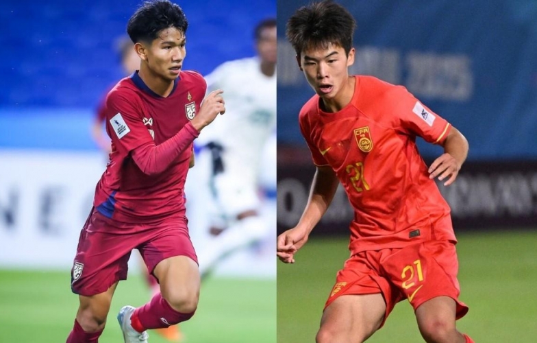 U17 Trung Quốc và Thái Lan quyết tâm giành chiến thắng trong trận đấu cuối bảng A VCK U17 châu Á 2025
