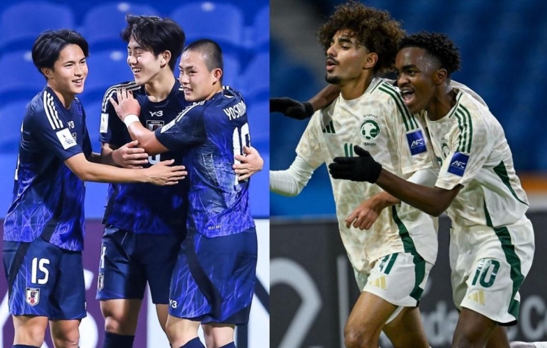 Trận cầu nảy lửa giữa U17 Nhật Bản và U17 Ả Rập Xê Út tại tứ kết U17 châu Á 2025