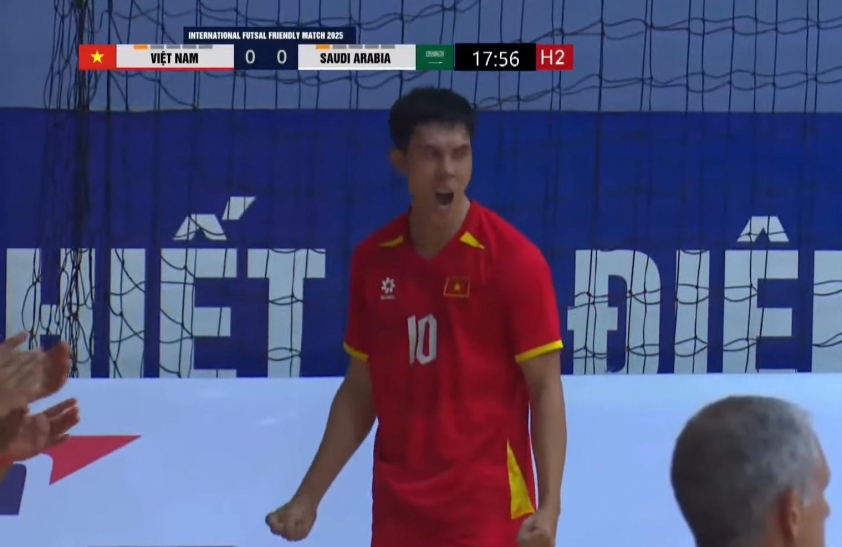 Tuyển Futsal Việt Nam Khởi Đầu Tích Cực với Thắng Lợi Trước Ả Rập Xê Út