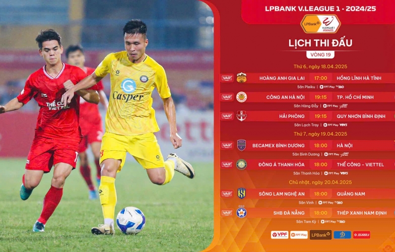 V-League 1-2024/25: Những diễn biến khó lường và cuộc đua hấp dẫn