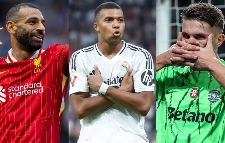 Mbappe Vượt Mặt Salah và Gyokeres, Giành Chiếc Giày Vàng Châu Âu 2024/25
