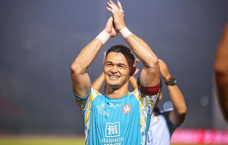 Thủ môn Patrik Lê Giang của TP.HCM có thể trở lại thi đấu ở vòng 22 V-League