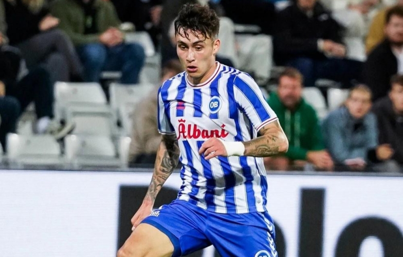 Trung vệ Nicholas Mickelson chia tay Odense Boldklub sau 4 mùa giải cống hiến
