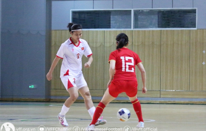 Tuyển Futsal Nữ Việt Nam Giao Hữu Thua Trung Quốc, Vẫn Đầy Hy Vọng Tại VCK Châu Á