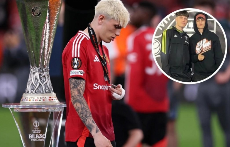 Garnacho dự bị chung kết Europa League: Anh trai bức xúc, tương lai Man Utd đặt dấu hỏi