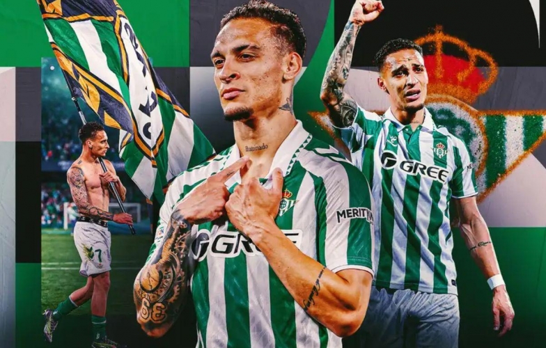 Antony: Từ thảm họa ở Man United đến hy vọng tại Real Betis