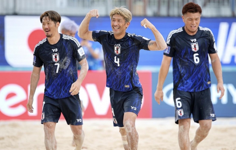 Tuyệt phẩm bàn thắng đưa Nhật Bản đến chiến thắng 6-2 trước Guatemala tại World Cup bóng đá bãi biển 2025