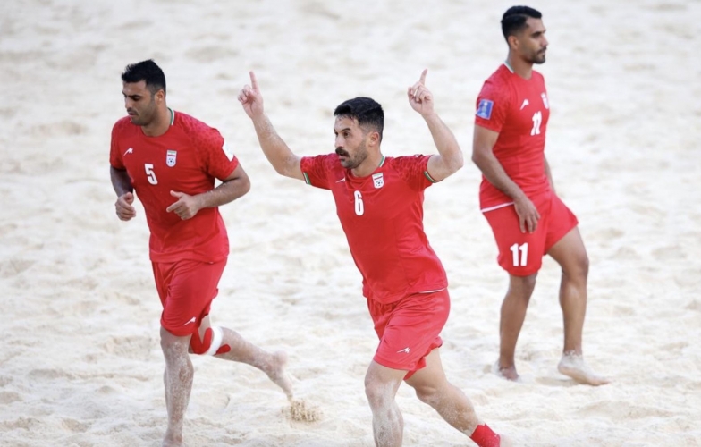 Iran vượt qua Mauritania kịch tính tại World Cup bóng đá bãi biển 2025