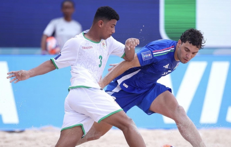 Oman thất bại trước Italia tại World Cup bóng đá bãi biển Seychelles 2025