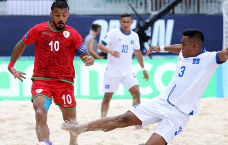 Oman kịch tính vượt qua El Salvador tại World Cup bóng đá bãi biển 2025
