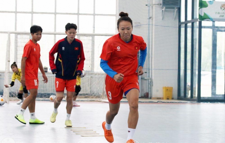 Đội tuyển Futsal nữ Việt Nam sẵn sàng chinh phục VCK Futsal nữ châu Á 2025