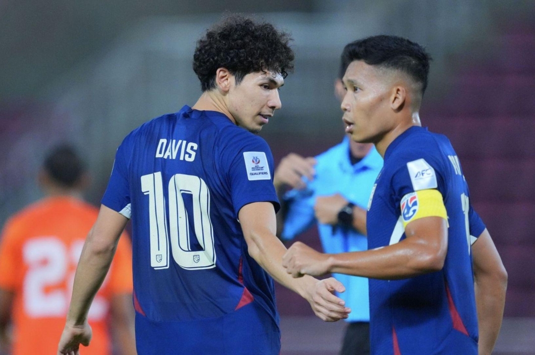 Thái Lan thắng Ấn Độ 2-0 trong trận giao hữu khởi động Asian Cup 2027