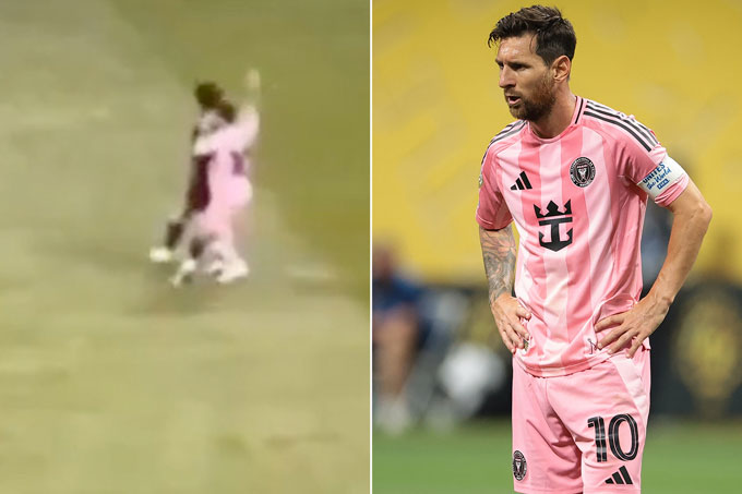 Messi gây tranh cãi với hành vi phi thể thao, nhưng nhanh chóng làm lành với Vitinha