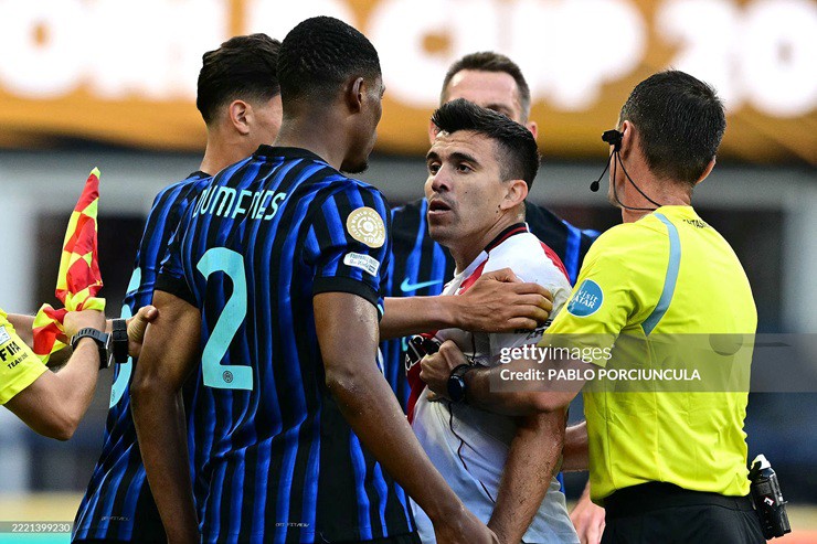 Trận đấu căng thẳng Inter Milan vs River Plate: Thẻ đỏ, xô xát và chiến thắng kịch tính cho Inter