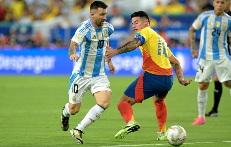Colombia quyết tâm đánh bại Argentina, James Rodriguez tuyên bố mạnh mẽ