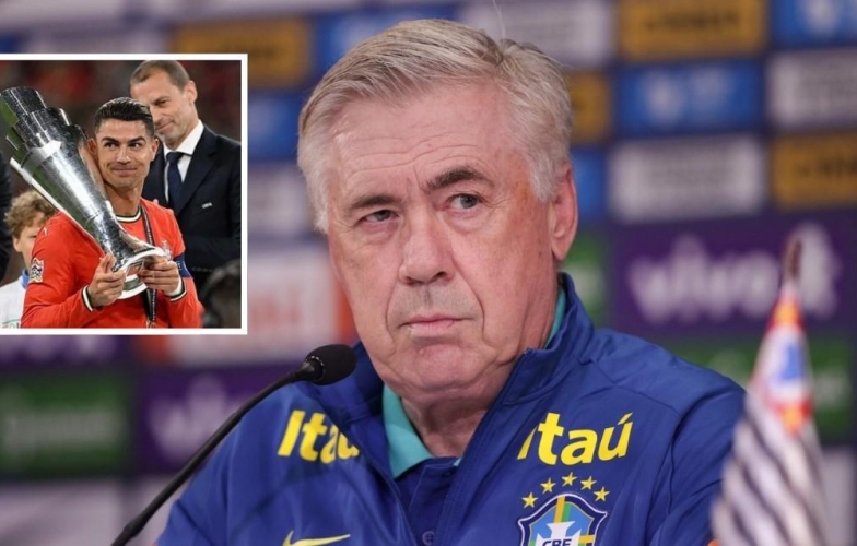 Ancelotti: Ronaldo đủ sức chơi cho bất kỳ đội tuyển quốc gia nào, kể cả Brazil
