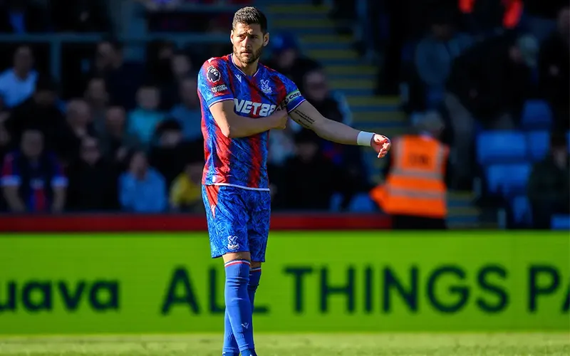 Joel Ward trở lại và đeo đội trưởng khi thay người trong trận gặp Brighton