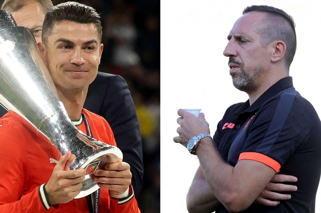 Ribery và làn sóng chỉ trích dữ dội từ người hâm mộ Bồ Đào Nha sau phát ngôn về Ronaldo
