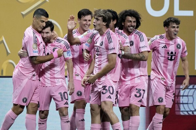 Inter Miami tiến gần vòng 1/8 FIFA Club World Cup 2025 sau chiến thắng kịch tính