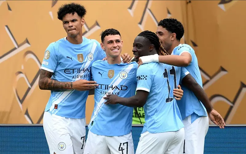 Foden 'thần thánh', Man City hạ Wydad 2-0 trong trận mở màn bảng G