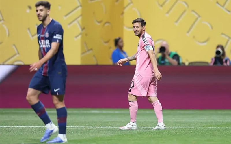Messi "Tắt Điện" Khi Inter Miami Thảm Bại 0-4 Trước PSG