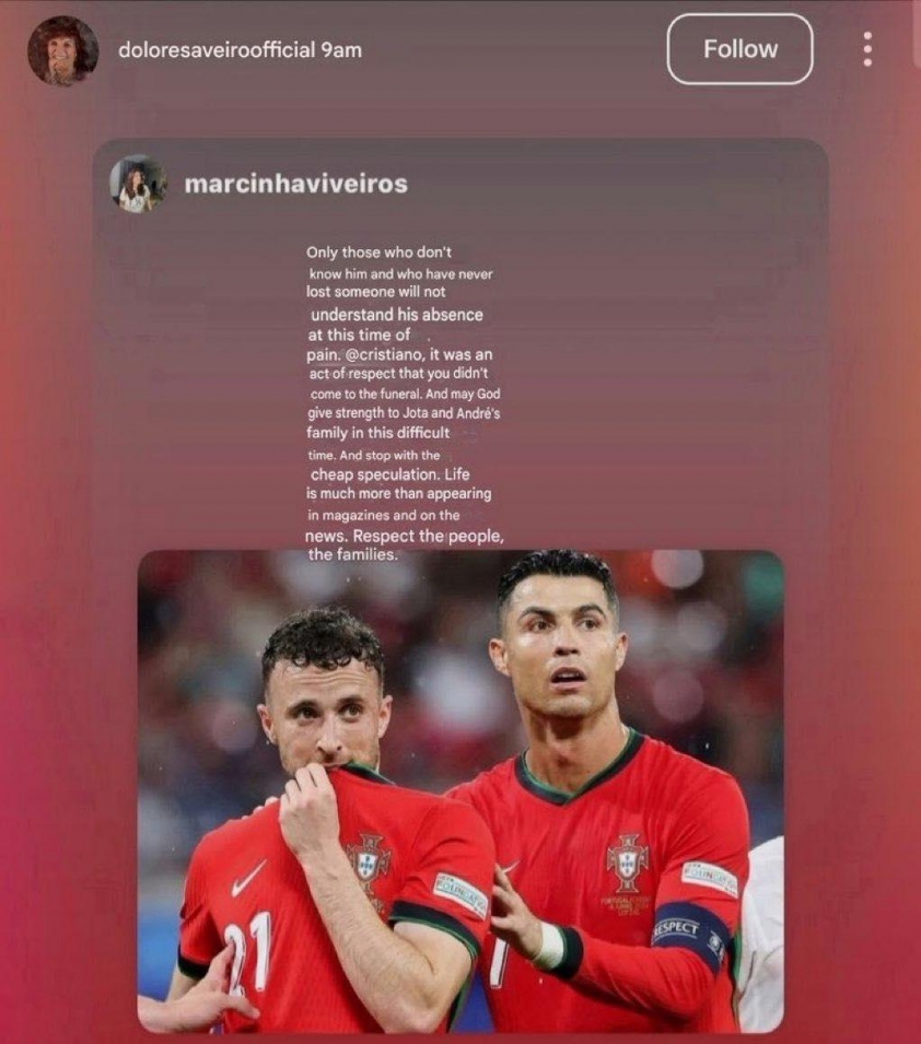 Sự vắng mặt của Ronaldo tại đám tang Diogo Jota: Sự thật đằng sau những lời chỉ trích