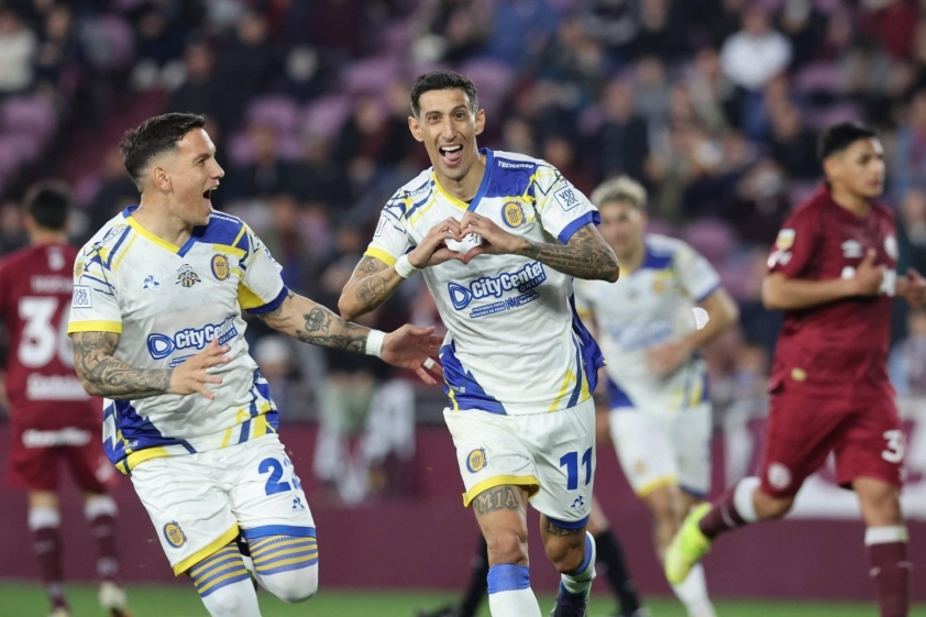 Di Maria tỏa sáng, Rosario Central thắng gây tranh cãi trước Lanus