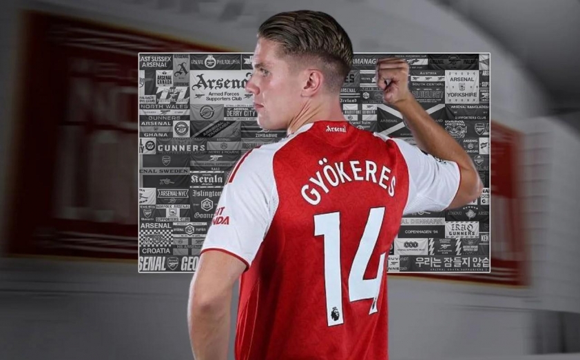 Gyokeres: Tân binh Arsenal phá vỡ kỷ lục bán áo đấu của huyền thoại Henry