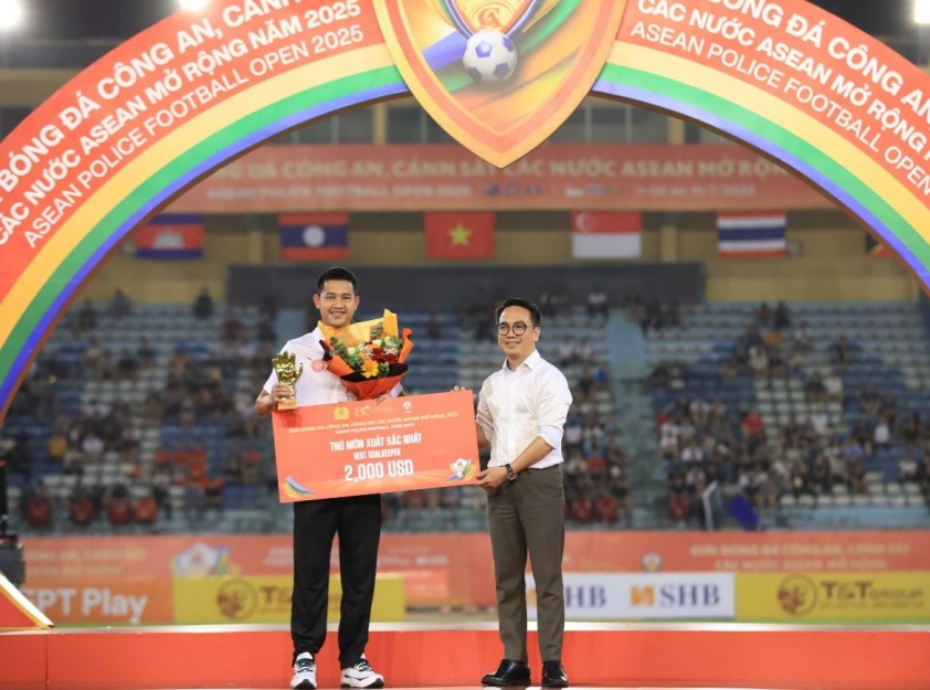 Giải bóng đá Công an, Cảnh sát ASEAN mở rộng 2025 kết thúc thành công rực rỡ