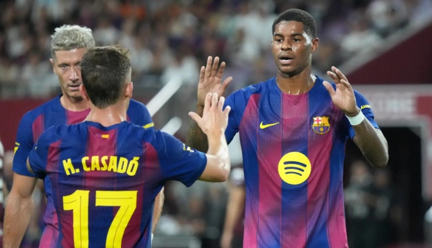 Rashford tỏa sáng dù chỉ 33 phút ra mắt Barcelona: Khen ngợi từ báo chí Tây Ban Nha