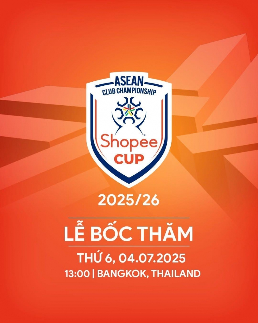 Cúp CLB Đông Nam Á 2025/2026: Thử thách lớn cho Nam Định và CAHN
