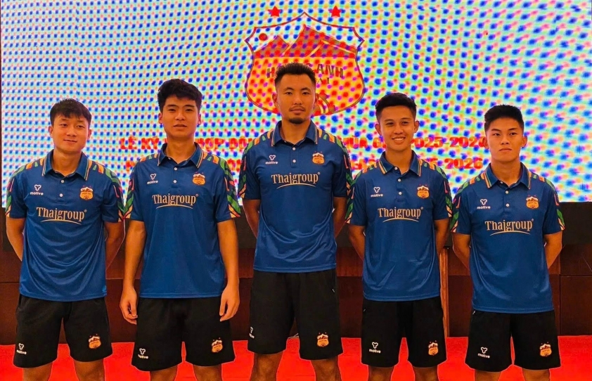 HAGL chiêu mộ 5 tân binh chất lượng, hướng đến mùa giải V-League 2025-2026 đầy tham vọng