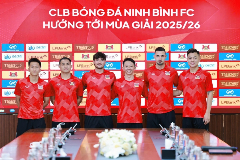 CLB Ninh Bình 2025/26: Tham vọng vô địch với dàn sao khủng