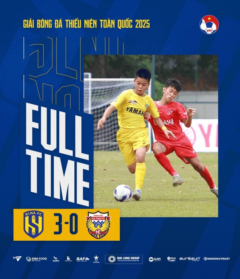 U13 Nam Định xuất sắc vào bán kết Yamaha Cup 2025