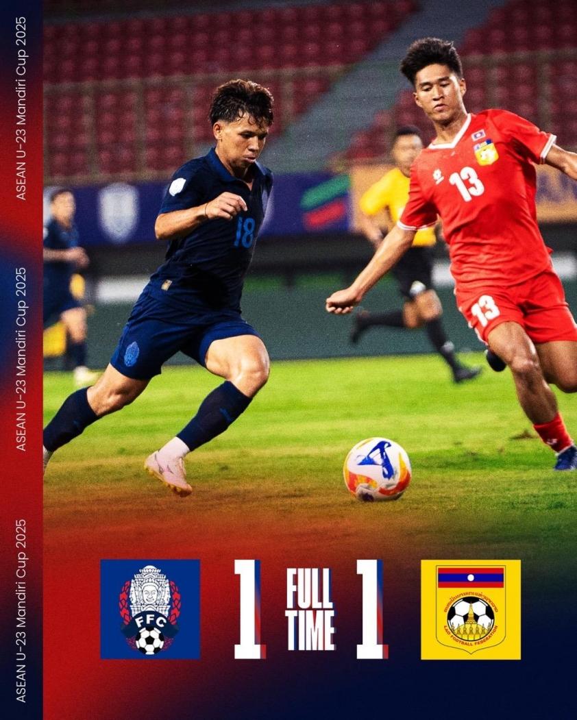 U23 Campuchia hòa U23 Lào: Cơ hội mong manh vẫn còn đó