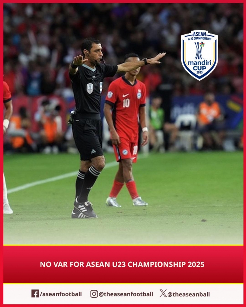 Giải U23 Đông Nam Á 2025: Bất ngờ với quyết định loại bỏ công nghệ VAR