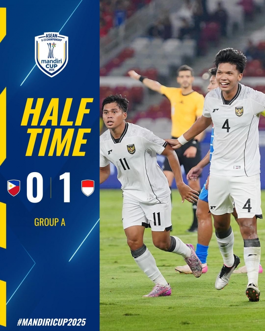 U23 Indonesia vượt ải Philippines, tiến gần vé bán kết U23 Đông Nam Á 2025