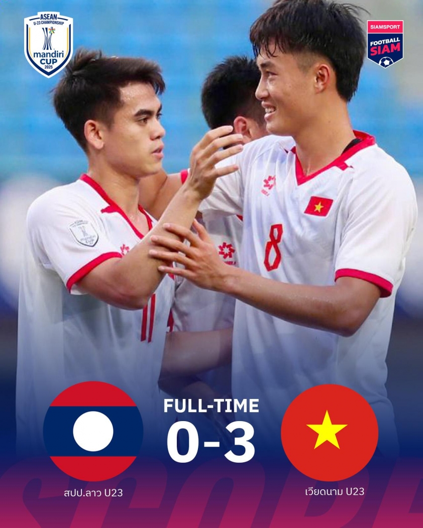 U23 Việt Nam khởi đầu thuận lợi tại giải vô địch U23 Đông Nam Á 2025